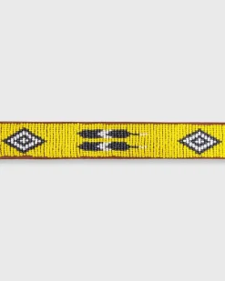 1.25" African Beaded Belt