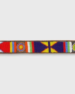 1" African Fully Beaded Belt