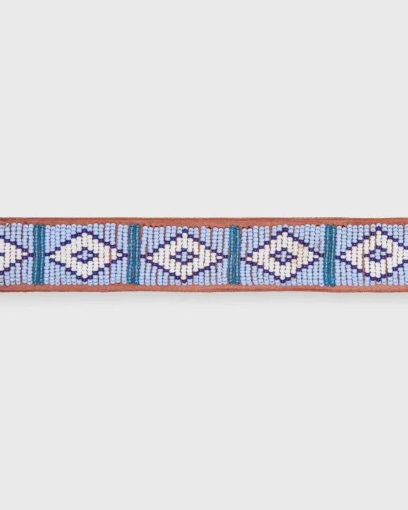 1.25" African Fully Beaded Belt