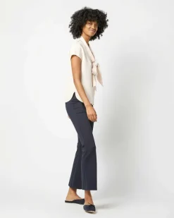 Atelier Tie-Neck Blouse