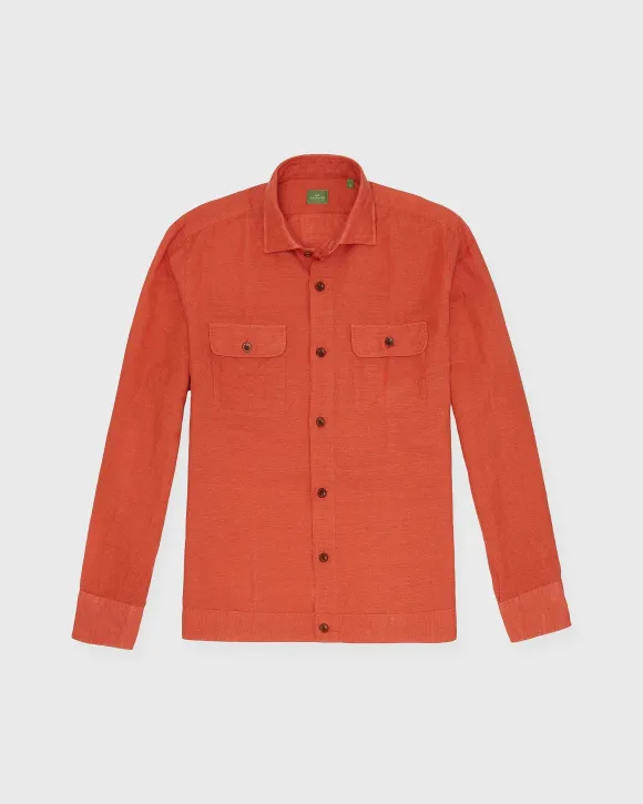 Band-Hem Work Shirt