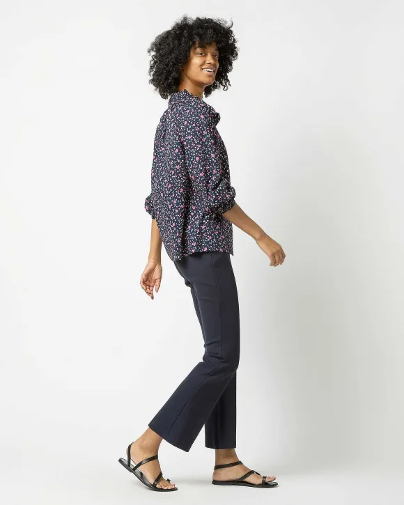 Button-Front Kamille Blouse