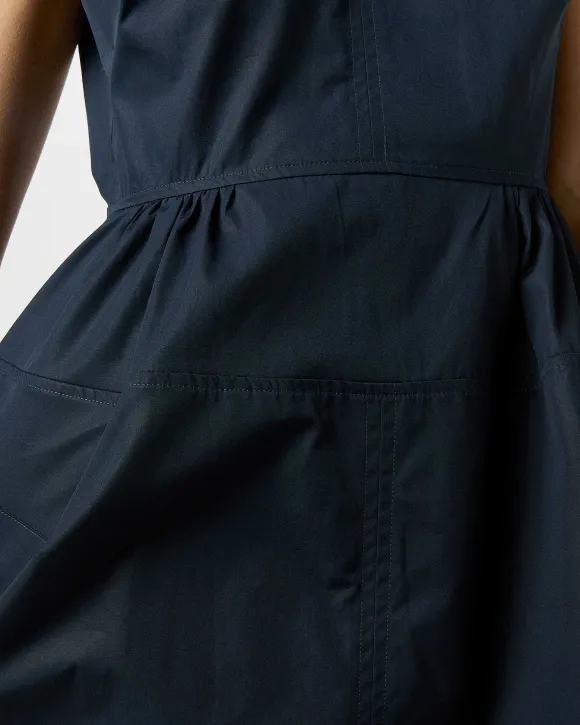 Cap-Sleeve Dress