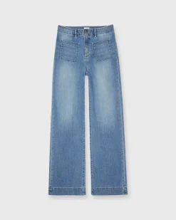 Column Patch Pocket Jean