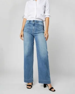 Column Patch Pocket Jean