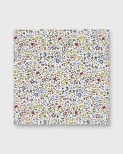 Cotton Print Pocket Square