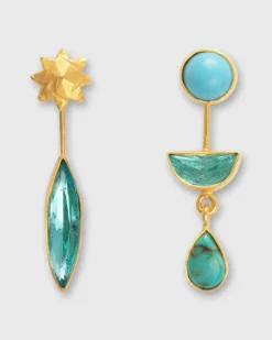 Detachable Victorian Drop Earrings