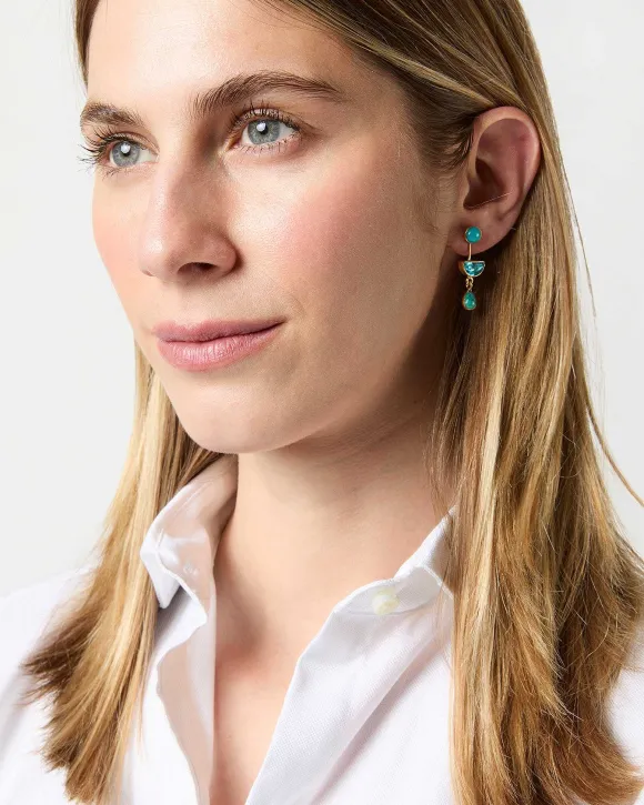 Detachable Victorian Drop Earrings