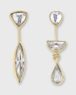 Detachable Victorian Drop Earrings