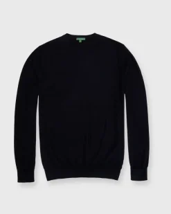 Fine-Gauge Crewneck Sweater