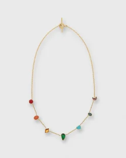 Five Mini Charm Necklace