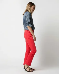 Flare Cropped 5-Pocket Jean