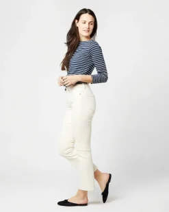 Flare Cropped 5-Pocket Jean