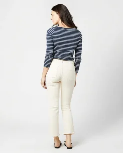 Flare Cropped 5-Pocket Jean