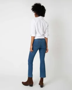 Flare Cropped 5-Pocket Jean