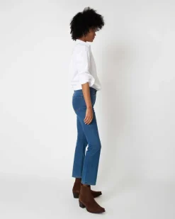 Flare Cropped 5-Pocket Jean