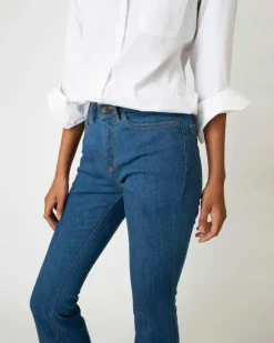 Flare Cropped 5-Pocket Jean