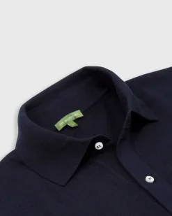 Full-Placket Shirt Sweater