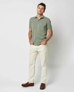 Full-Placket Sweater