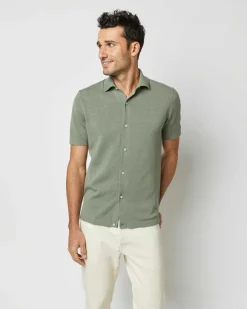 Full-Placket Sweater