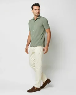 Full-Placket Sweater