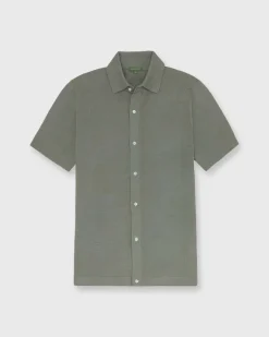 Full-Placket Sweater