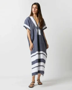 Gasira V-Neck Caftan