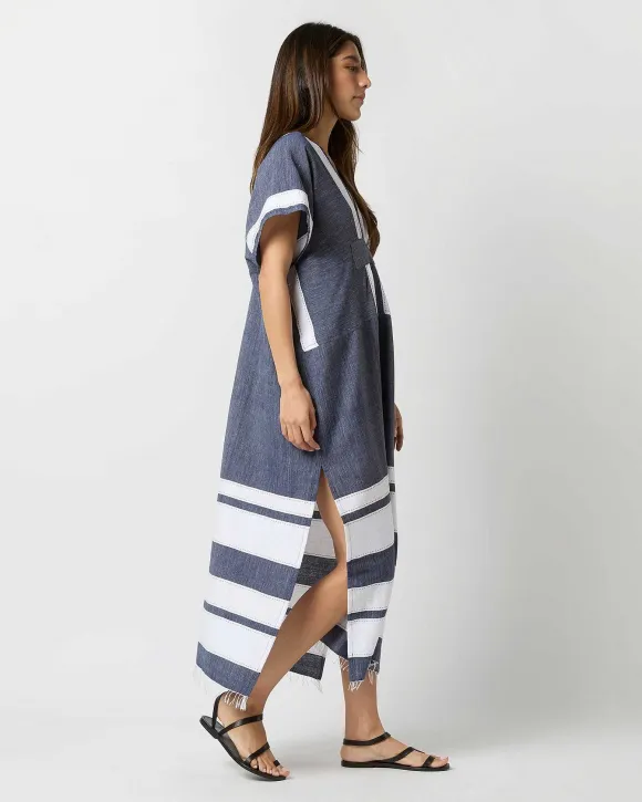 Gasira V-Neck Caftan