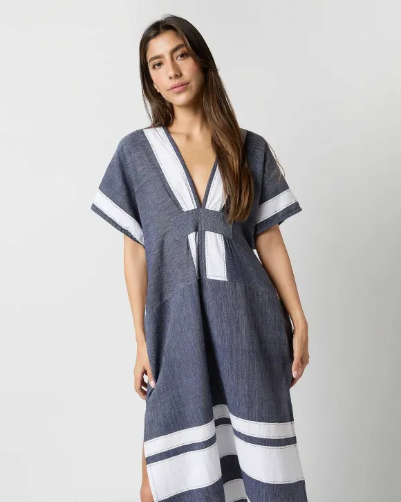 Gasira V-Neck Caftan