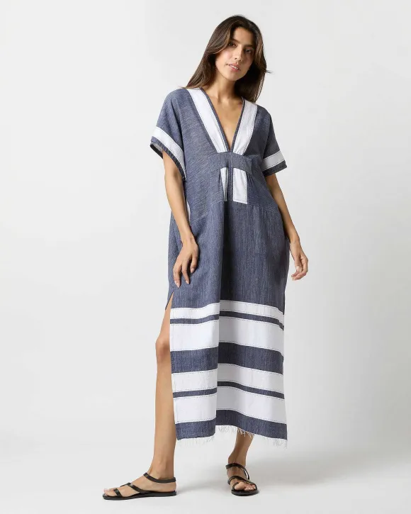 Gasira V-Neck Caftan