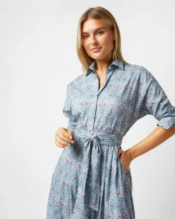 Kimono Shirtwaist Dress