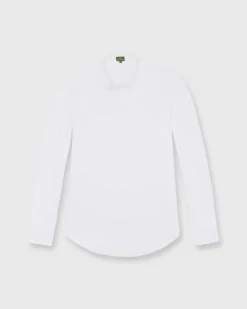 Knit Button-Down Popover Shirt