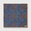 Linen Print Pocket Square