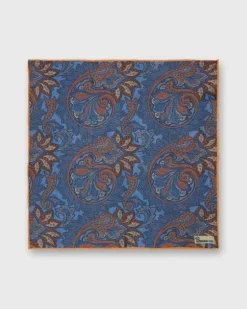 Linen Print Pocket Square