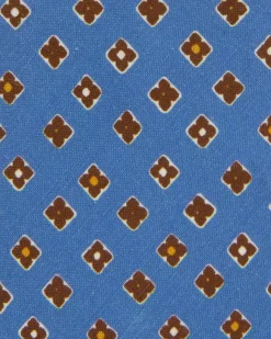 Linen/Silk Print Tie