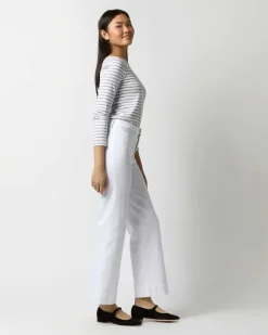 Long-Sleeved Boatneck Tee