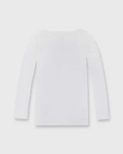 Long-Sleeved Boatneck Tee