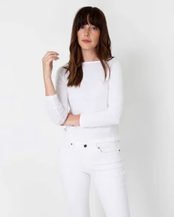 Long-Sleeved Boatneck Tee