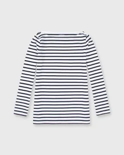 Long-Sleeved Boatneck Tee