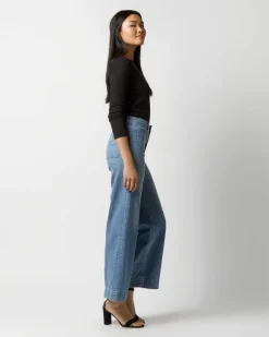 Long-Sleeved Boatneck Tee