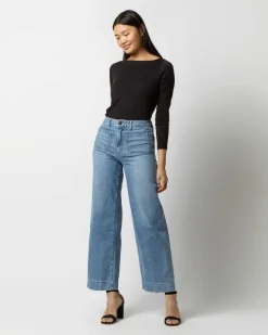 Long-Sleeved Boatneck Tee