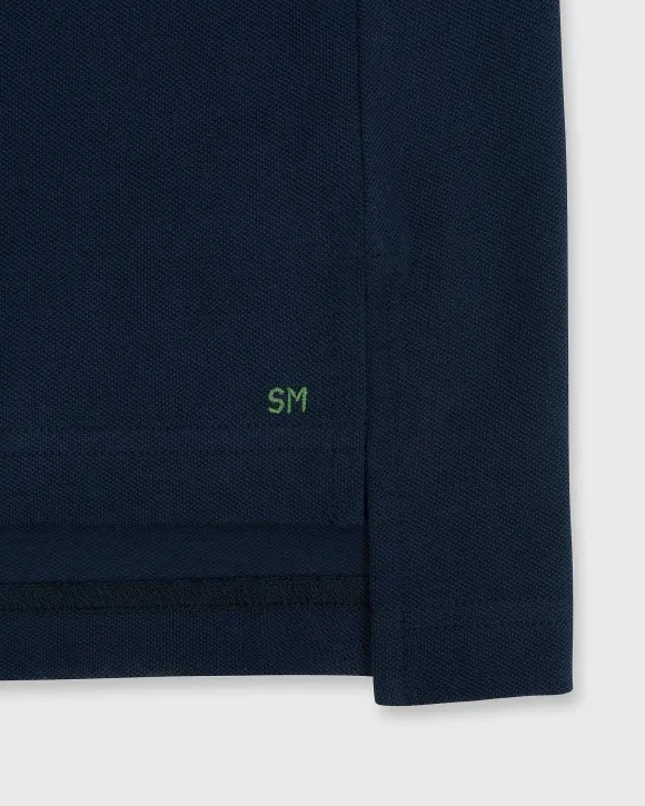 Long-Sleeved Polo