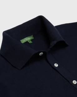 Long-Sleeved Rally Polo Sweater
