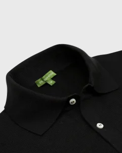 Long-Sleeved Rally Polo Sweater