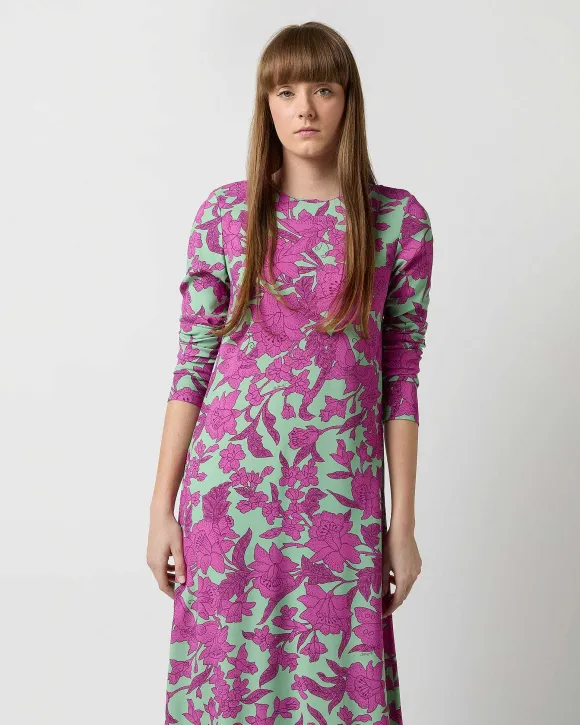 Long Sleeve Swing Dress