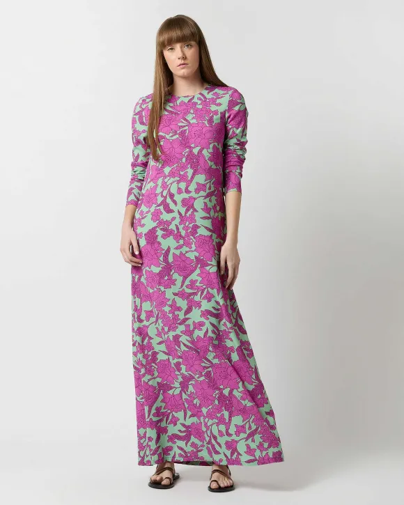 Long Sleeve Swing Dress