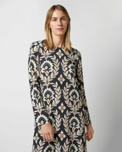 Long Sleeve Swing Dress