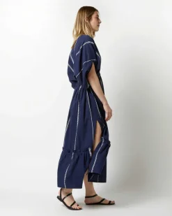 Nunu Plunge Neck Dress