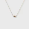 Organic Bead Pendant Necklace