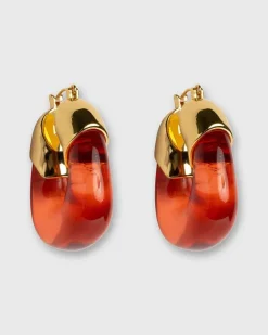 Organic Hoop Earrings
